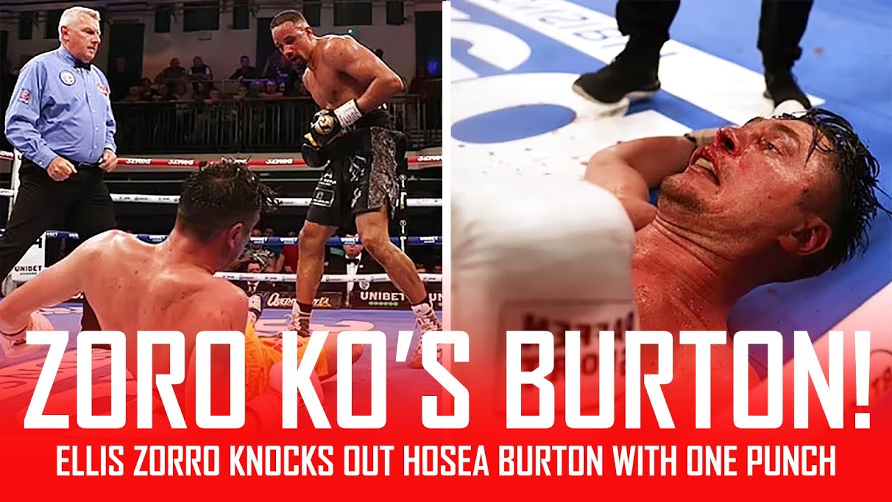 Ellis Zorro BRUTALLY KO'S Hosea Burton!!!