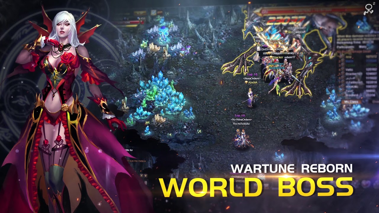 Wartune Reborn R2 - World Boss Battle.