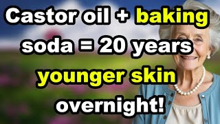 She’s 85 But Looks 60 – Just Used Castor Oil and Baking Soda! Advice for the elderly
