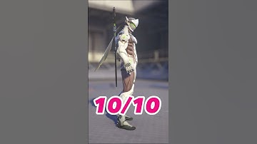 My GF Rates 1-10 OVERWATCH Heroes Based On Looks PT.1 (Genji, Winston, Widowmaker, D:VA)