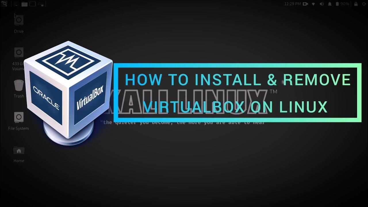 Install & Remove VirtualBox Linux YouTube