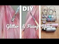 DIY Glitter HAIR streaks & highlights tutorial - only 2 simple ingredients #withme