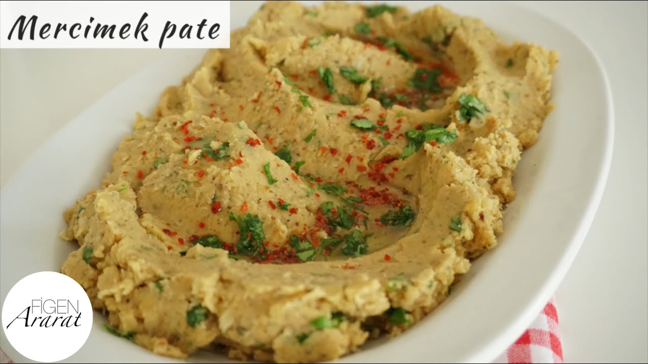Mercimekten şip şak hazırlanacak müthiş lezzet! Mercimek pate(ezme) / Figen Ararat