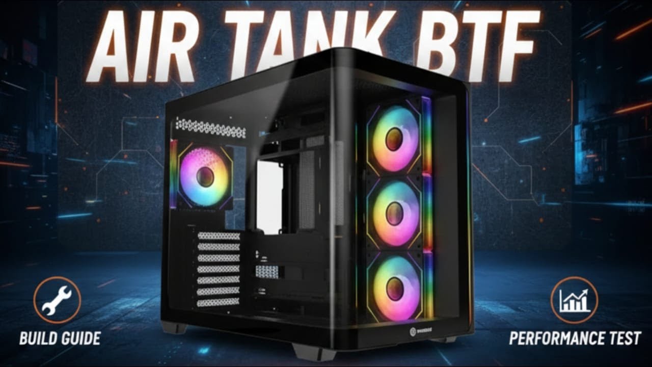 This Revenger BTF Full Tower Case Is a Game Changer! (Air Tank Review ...
