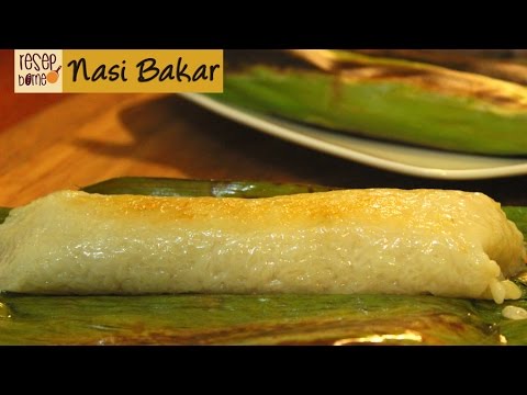 Resep Nasi Bakar - Pulut Panggang - YouTube