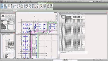 Displaying Systems with the System Browser in Revit MEP 2011