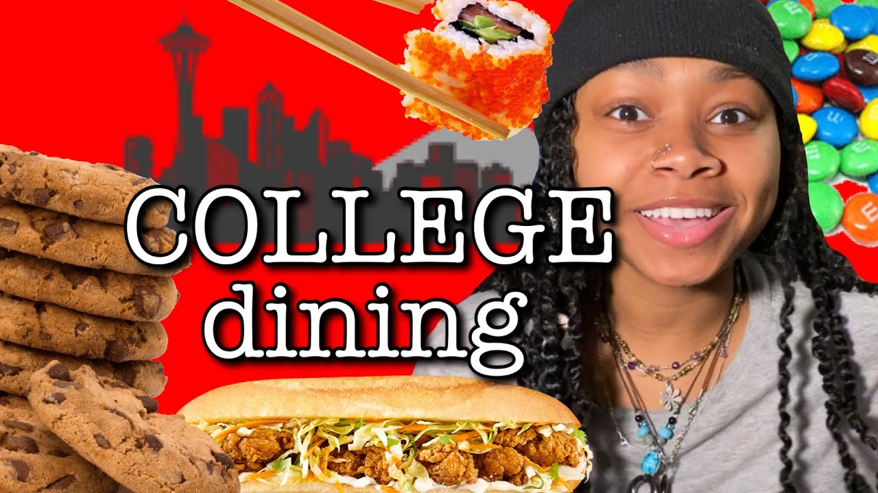 what i eat on my college campus | Seattle University - YouTube
