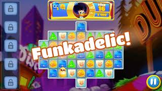 Disco Ducks Level 2 - 3 Stars Gameplay #match3 #puzzle