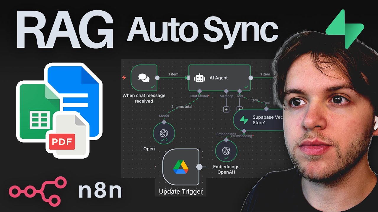 How I Sync 100+ Docs to Supabase for RAG AI Agents (n8n, free template ...