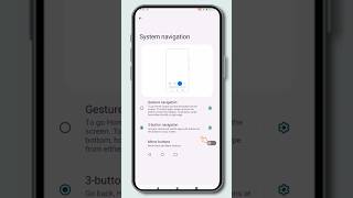 How to Enable 3-Button Navigation Vs Gesture (2026) #Shorts #TechTips #AndroidHacks