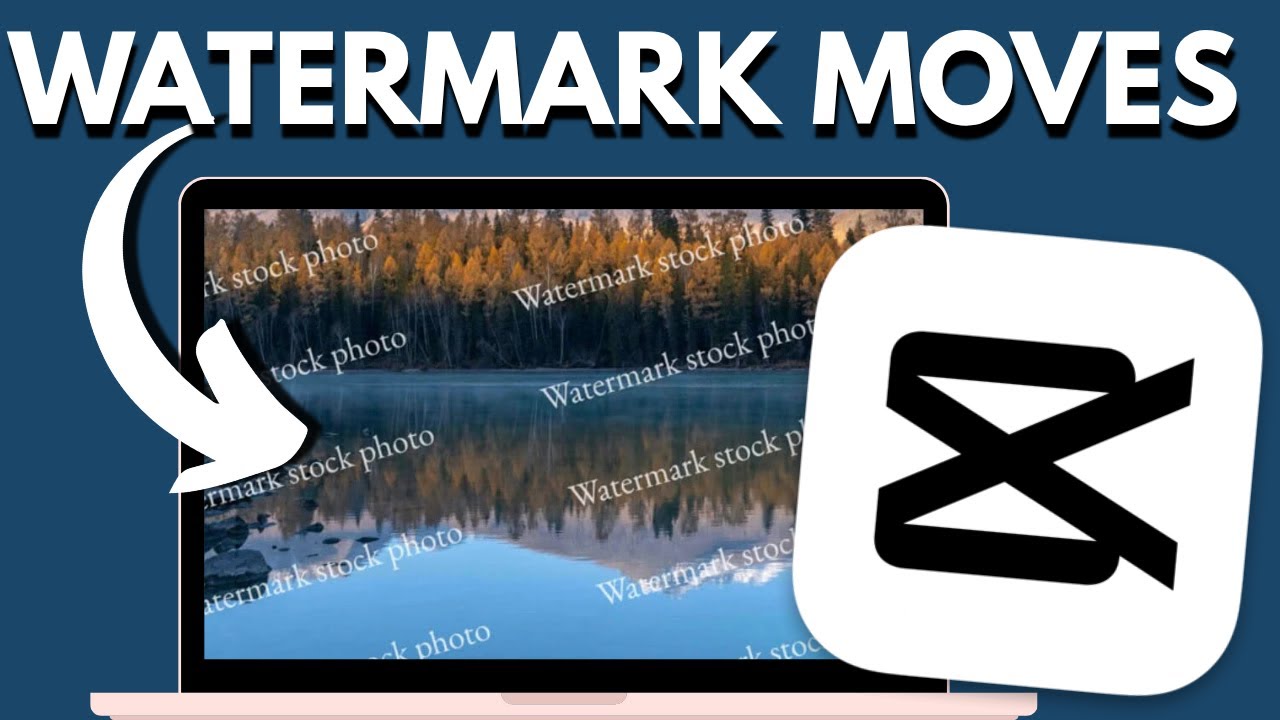 How to Create a Moving Watermark in CapCut [NEW UPDATE] - YouTube