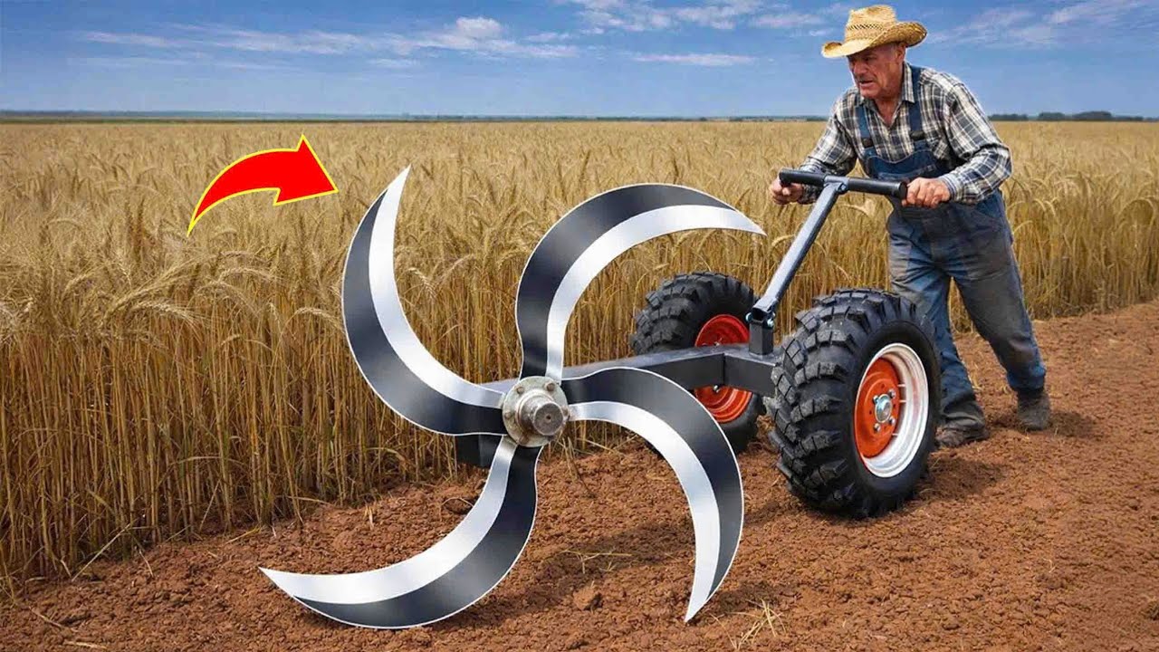Millions of Farmers Will Be Shocked By This Crazy Idea ! Turn The Sickle Into A Million-Dollar Tool