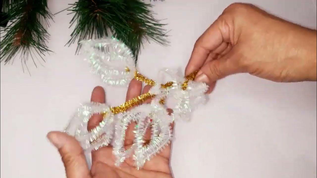  Christmas Set of 400 Metallic Tinsel Pipe Cleaners for Kids  Crafts, Embellishing and Group Projects Bulk Buy!!! (Gold, Black) : Arts,  Crafts & Sewing