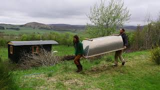 Wood Fired Bathtub finds its place at Shepherds Hut | Time to turn on the TAP?
