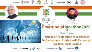 SmartIndia Hackathon 2020 Software Edition valedictory Institute Of Engineering And Technology Ayodh screenshot 5