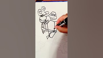 How to Draw DONATELLO from TMNT Easy in 15 Seconds | #Shorts #MrUsegoodART