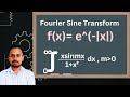 Fourier sine and cosine transform | Part 6