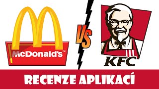 Která aplikace je lepší? | McDonald's VS KFC | Recenze aplikací iOS a Android screenshot 2