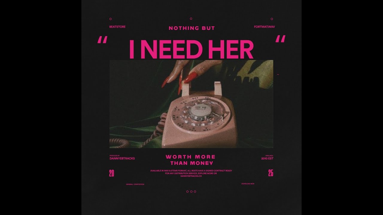 TRAPSOUL, RnB Type Beat ("I NEED HER") Bryson Tiller