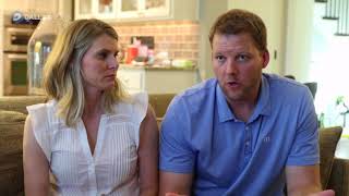 One child's ultra rare disease involving "dark spots on his brain"