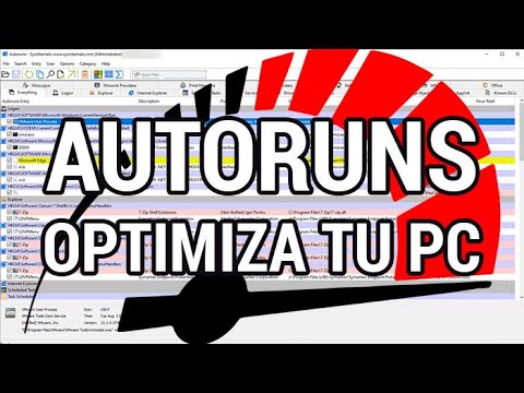 AUTORUNS, optimize your PC like a pro www.informaticovitoria.com
