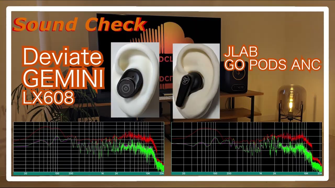Devialet GEMINI LX608 vs JLAB GO PODS ANC [TWS IEMs Sound