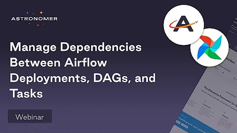 Manage Dependencies Between Airflow Deployments, DAGs, and Tasks