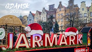 POLSKA 🇵🇱 | GDAŃSK Jarmark Bożonarodzeniowy 2023
