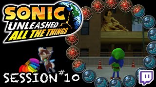 Sonic Unleashed  - ALL MEDALS, S RANKS & HOT DOGS | Session #10