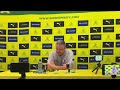 Gavin Hunt Post Match Conference | Mamelodi Sundowns V SuperSport United | DSTV Premiership