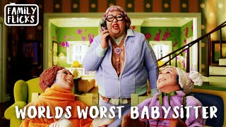 Mrs Kwan Being The World's Worst Babysitter | Dr. Seuss’ The Cat In The Hat (2003) | Family Flicks