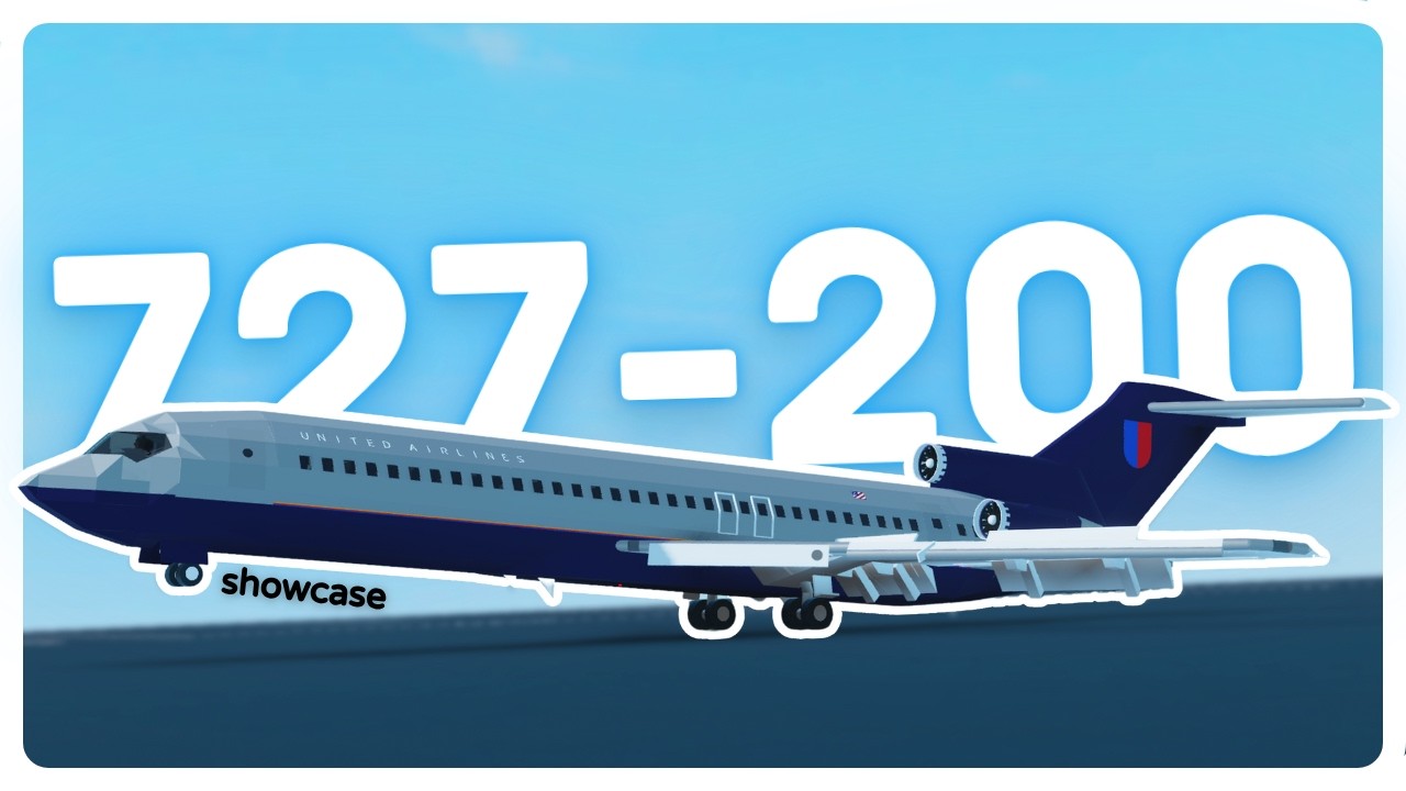 727-200 showcase || plane crazy - YouTube