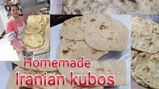 Homemade Iranian Bread Or Kuboos In Arabic Ofw Kuwait