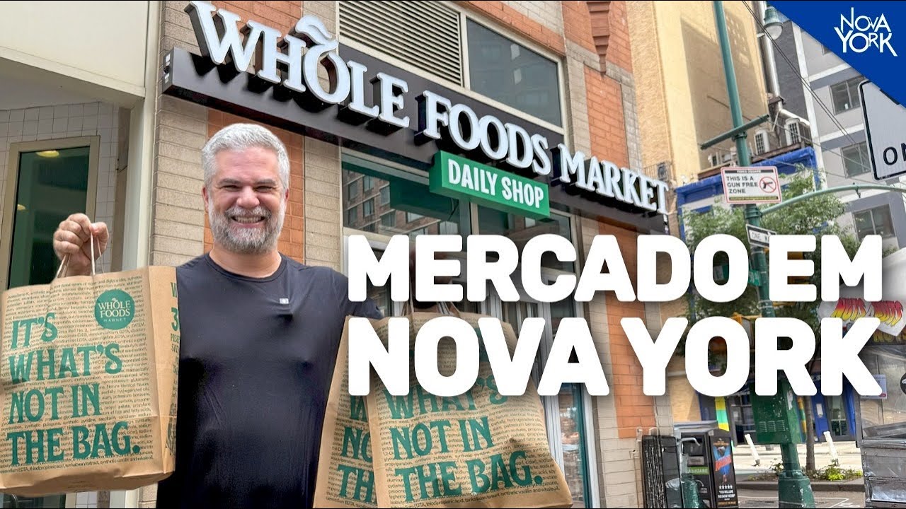 Abriu um Whole Foods pertinho da Times Square! Ideal para o turista!