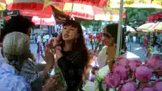 Prc Scolding A Poor Old Lady Who Sell Flower For A Living At Kwan Imm Temple In Singapore.