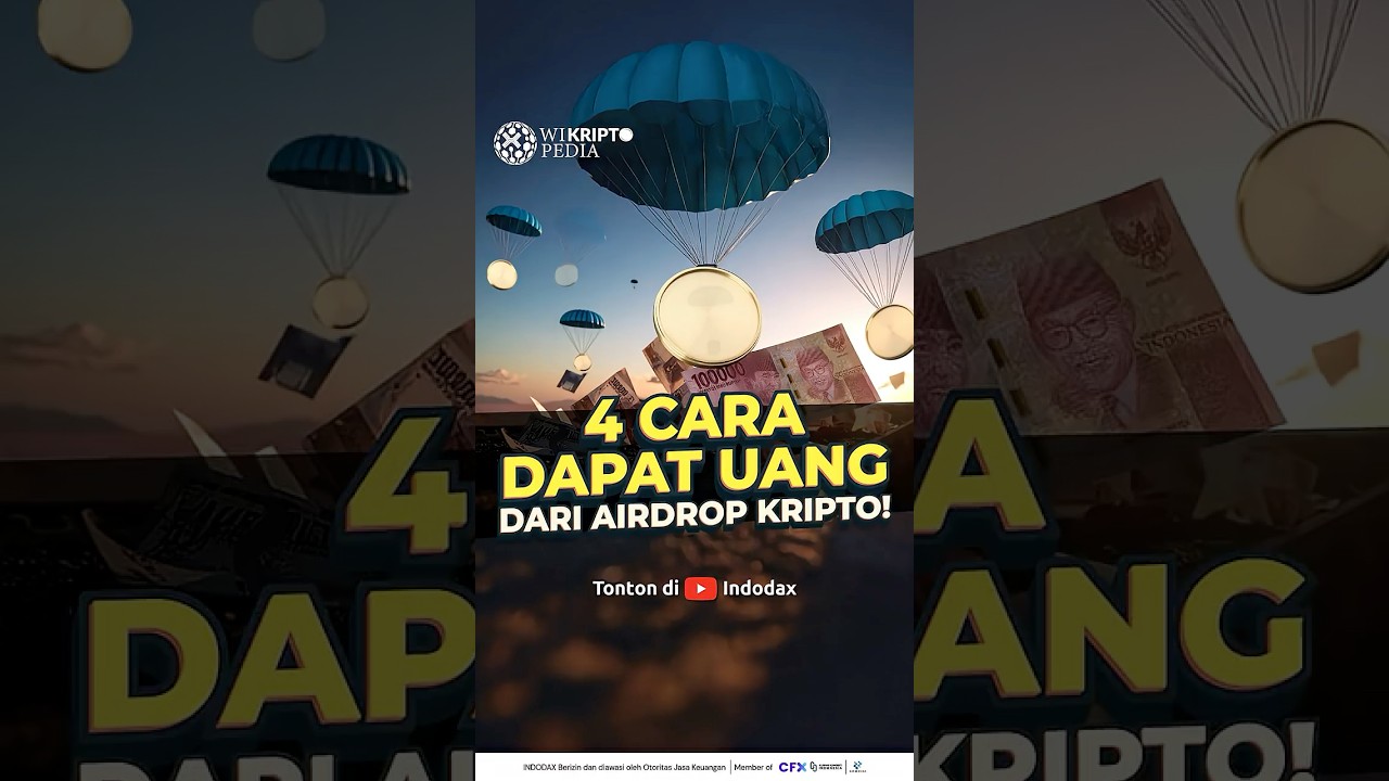 4 Cara Dapat Uang dari Airdrop Kripto Gratis 2025 - YouTube