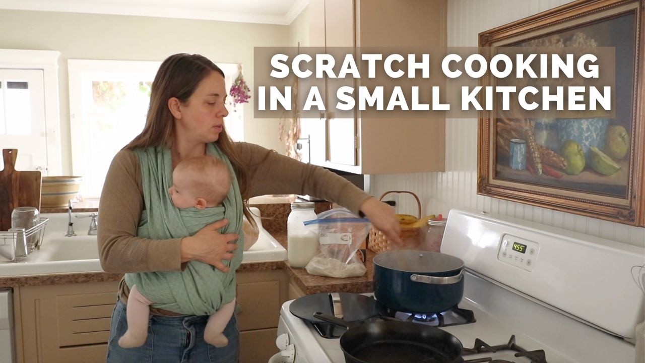 Cooking in a small space is hard