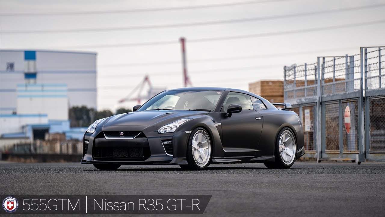 【bond shop Nagoya】Nissan R35 GT-R on HRE Wheels【4K】 - YouTube