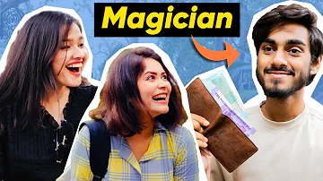 I Pickpocket Random Strangers in the streets with magic!