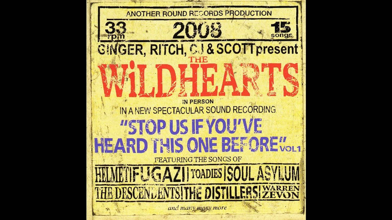 The Wildhearts Ice Hockey Hair (Super Furry Animals cover) YouTube