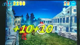Interactive wall game--pitch ball or shooting game