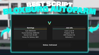 [ PASTEBIN 2024] The BEST Bloxburg Autofarm Script! [ $2M  PER HOUR! ]