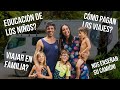 LOS MUNDO: Esta familia vive viajando con niños en un camión camper 🚚🌍