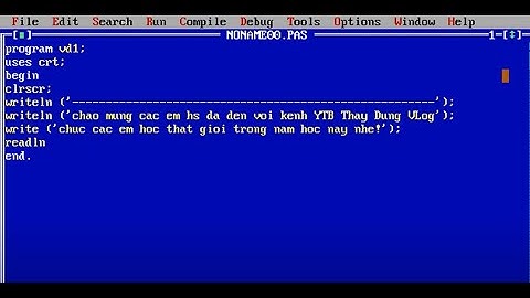 HƯỚNG DẪN HỌC SINH CÀI PASCAL TRÊN MÁY TÍNH VÀ ĐIỆN THOẠI
