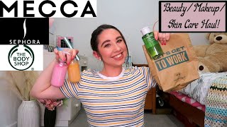 Beauty, Skincare &amp; Make-up Haul! Mecca, Sephora, Function of Beauty, The Body Shop &amp; More!