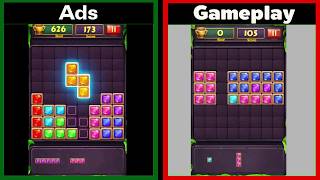 Block Puzzle Jewel | Is it like the Ads? | Gameplay (iOS, Android)