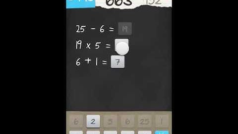 6 Numbers by Brainbow Level 152 Answer Guide