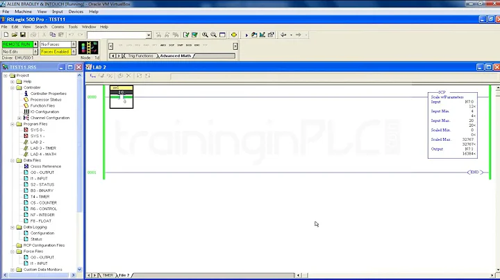 Scale With Parameters (SCP) in RSLogix 500 – Complete Allen-Bradley PLC Tutorial for Beginners