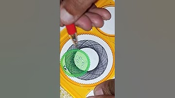 Asmr Spinograph Artist Part 33 || ASMR VIDEO  || Spinography Videos|| Spirograph Art For Beginners