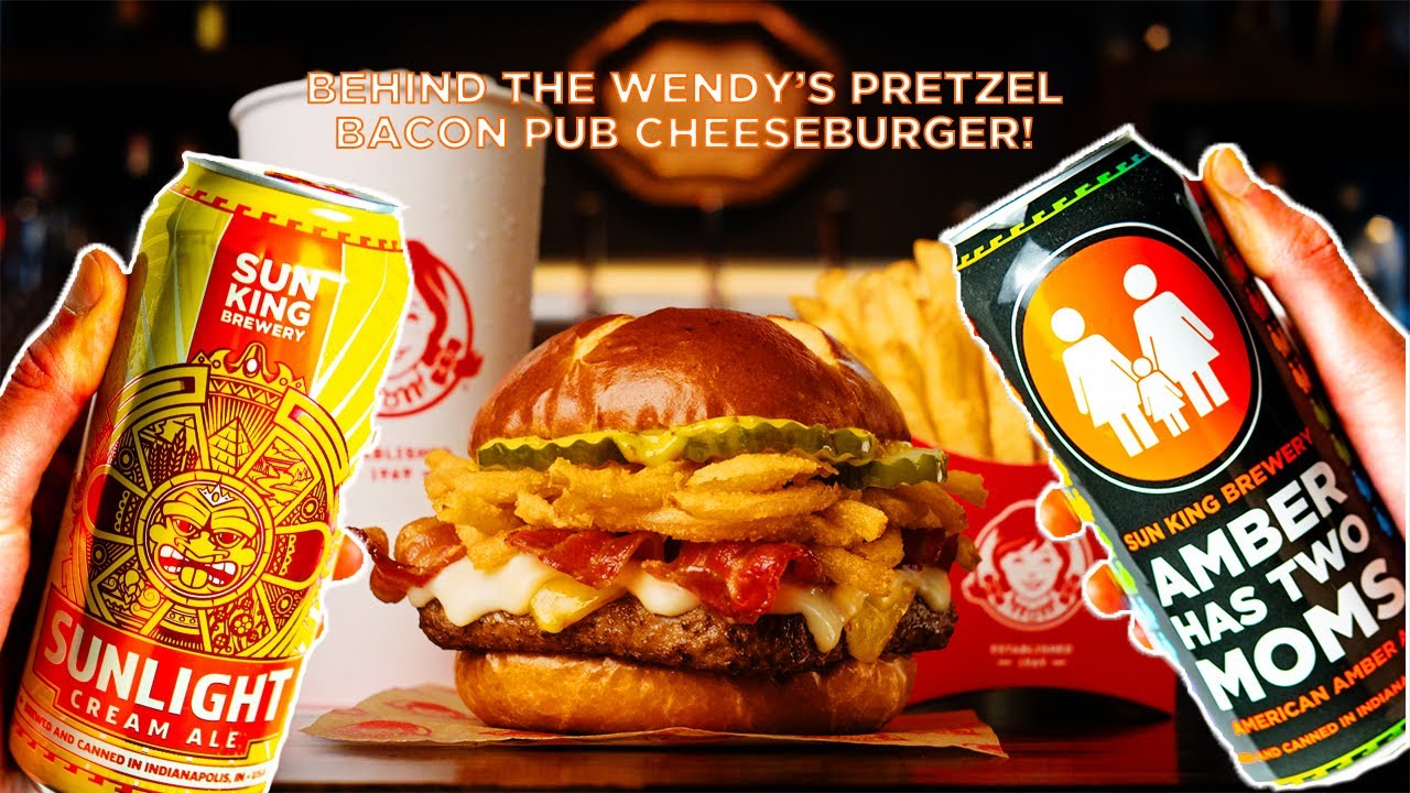 The Secret Ingredient in Wendy's Pretzel Bacon Pub Cheeseburger